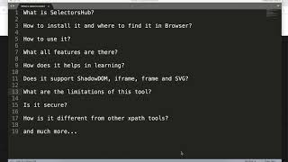 #SelectorsHub: Very detailed step by step SelectorsHub tutorial for beginners!!