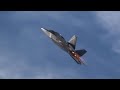 F-22 Raptor Fight Demo at the Planes of Fame Air Show 2015