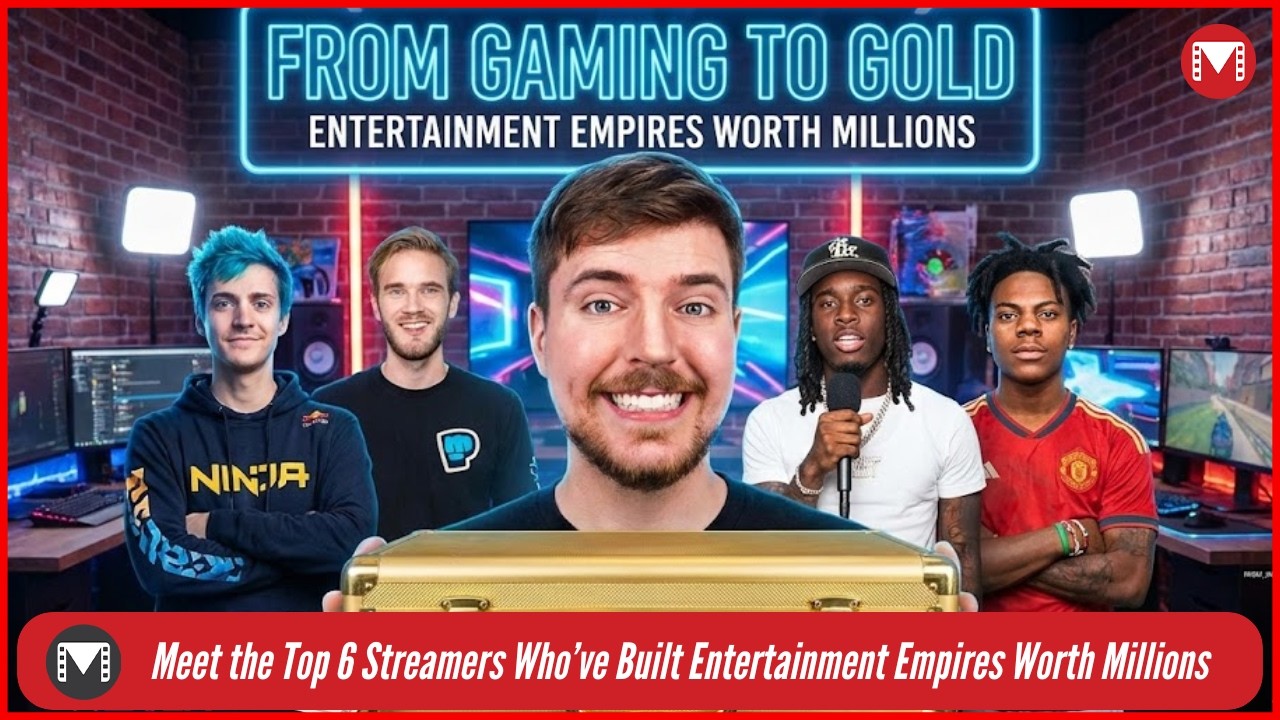 Top 6 Richest Streamers and Content Creators in 2026: MrBeast’s Billion Dollar Empire!