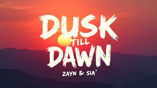 Zayn & Sia Dusk Till Dawn Lyrics Cinematic Love Visual Powerful Pop Anthem