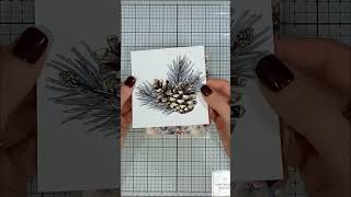 Rustic Christmas Card 🌲✨