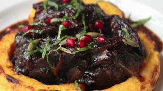 Lamb Braised in Pomegranate Juice - Braised Lamb Shoulder Recipe Braised Lamb Shoulder