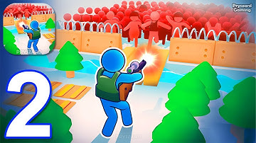 Harvest Havoc: Siege Defense - Gameplay Walkthrough Part 2 Stickman Farm Zombie Defense Game