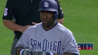 SD@ARI: Pirela lines an RBI single up the middle