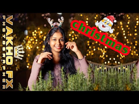 Christmas photo session indian girl VLOG #8 #vakhofx