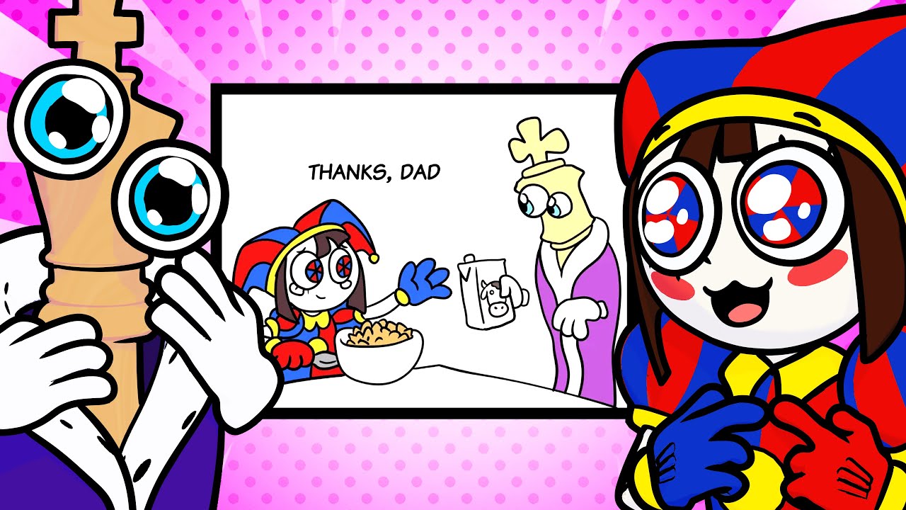 Kinger e Pomni REAGEM a IMAGENS do 3° Episódio do The Amazing Digital Circus