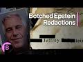 How the Trump Administration Botched the Epstein Redactions