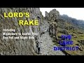 LORD'S RAKE - SCAFELL PIKE & SCAFELL in the LAKE DISTRICT