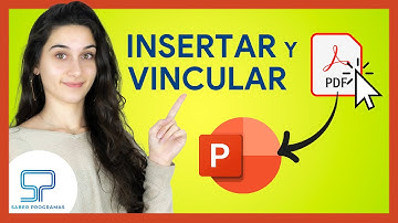 Cómo INSERTAR un documento PDF en PowerPoint