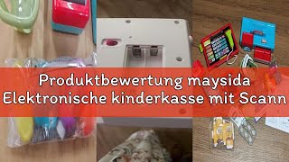 Produktbewertung maysida Elektronische kinderkasse mit Scanner & Musik Funktion, 52 kaufladen zubehö