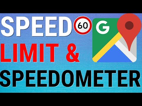 How To Get Speedometer & Speed Limits On Google Maps