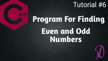 Program for finding even or odd numbers in c++ Urdu/Hindi. | Programming With Danish