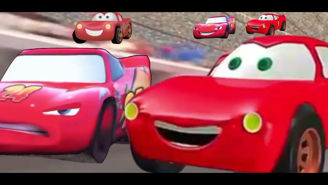 Nuevos rayos mcqueen en una carrera creador original AldithaMonYT