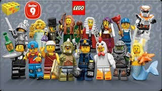 Stand & Free Gift! col09-10 inc Details about   NEW Lego CMF Series 9 Judge 