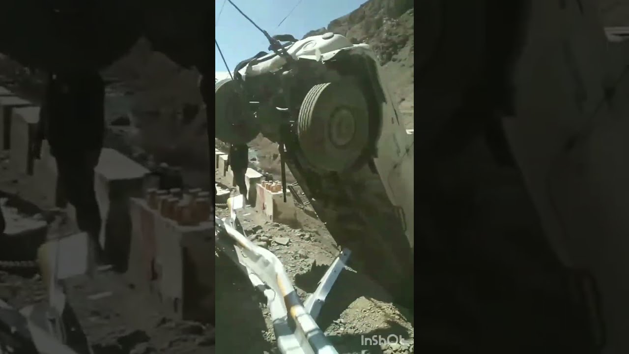 lifting accident 4×4 pickup on NH01 Kargil leh highway life 🆘🚨