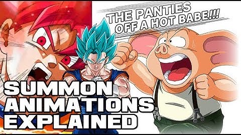 New Summon Animations Explained! Dragon Ball Z Dokkan Battle Global