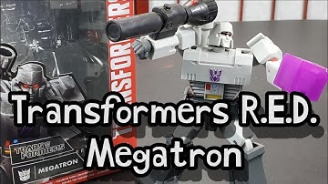 Transformers R.E.D. [Robot Enhanced Design] G1 Megatron Review