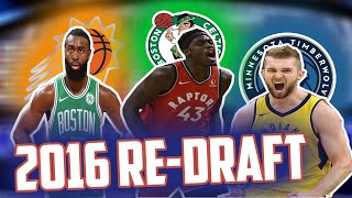 Re-Drafting the 2016 NBA Draft