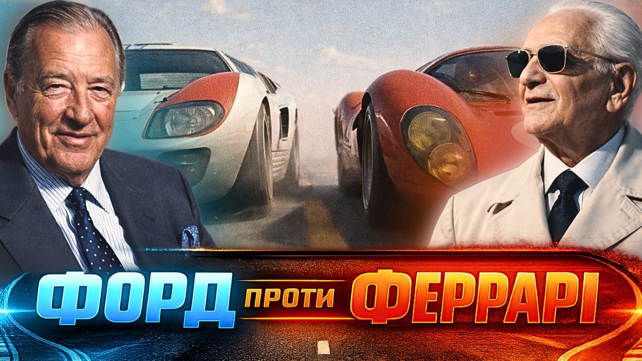 ЯК ФОРД зміг ЗНИЩИТИ ФЕРРАРІ? Історія найгучнішого автомобільного протистояння ХХ століття