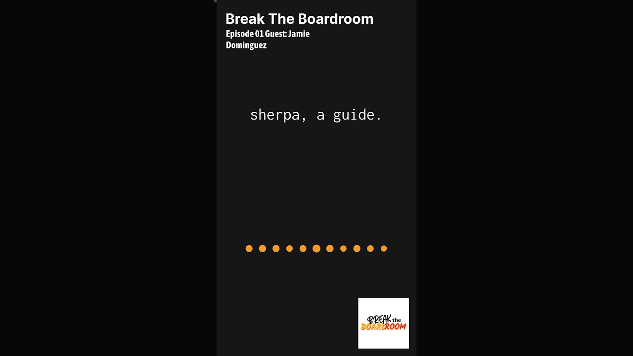 Break The Boardroom Interview With Jamie Dominguez - Quote 1