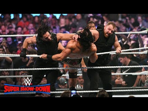 The Shield stay united against Strowman, Ziggler & McIntyre: WWE Super Show-Down 2018 (WWE Network)