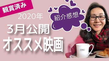 『2020年3月公開オススメ映画』紹介/感想　「ストーリー・オブ・マイ・ライフ」「ナイチンゲール」「ジュディ」「ジョンFドノヴァンの死と生」「ハリエット」「最高の花婿アンコール」など