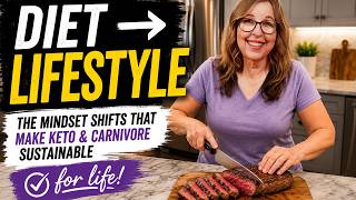 The 8 Mindset Shifts You Need To Make Keto and Carnivore Sustainable!