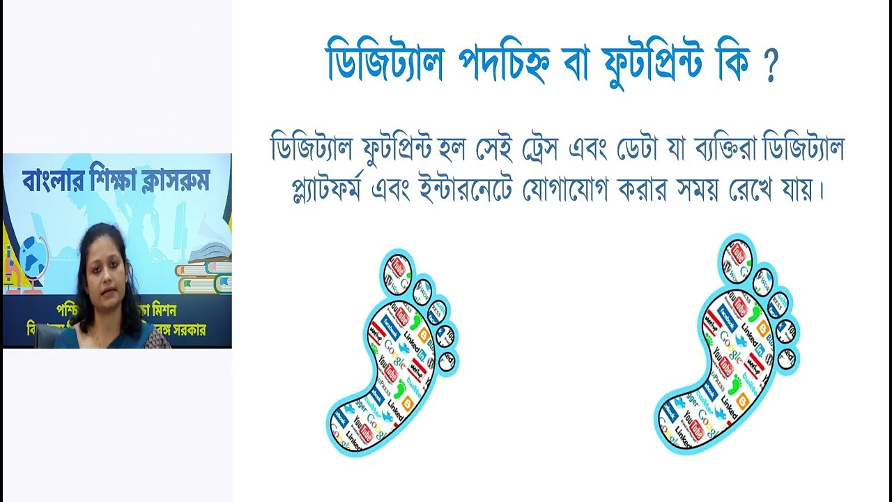 CLASS-XI, Subject: Computer:-  Digital Ethics (Digital Footprint)