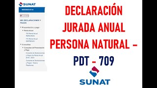 DECLARACIÓN ANUAL DE RENTAS DE 4TA Y 5TA CATEGORIA - 2023