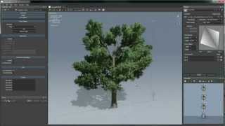 SpeedTree Tutorial:  Modeler Basics