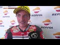 Interview Edgar Pons winner race Moto2™ European Championship Jerez (English).