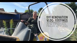 DIY Renovation Vlog: Footings and Findings - Friday 13th August 2021 Resimi