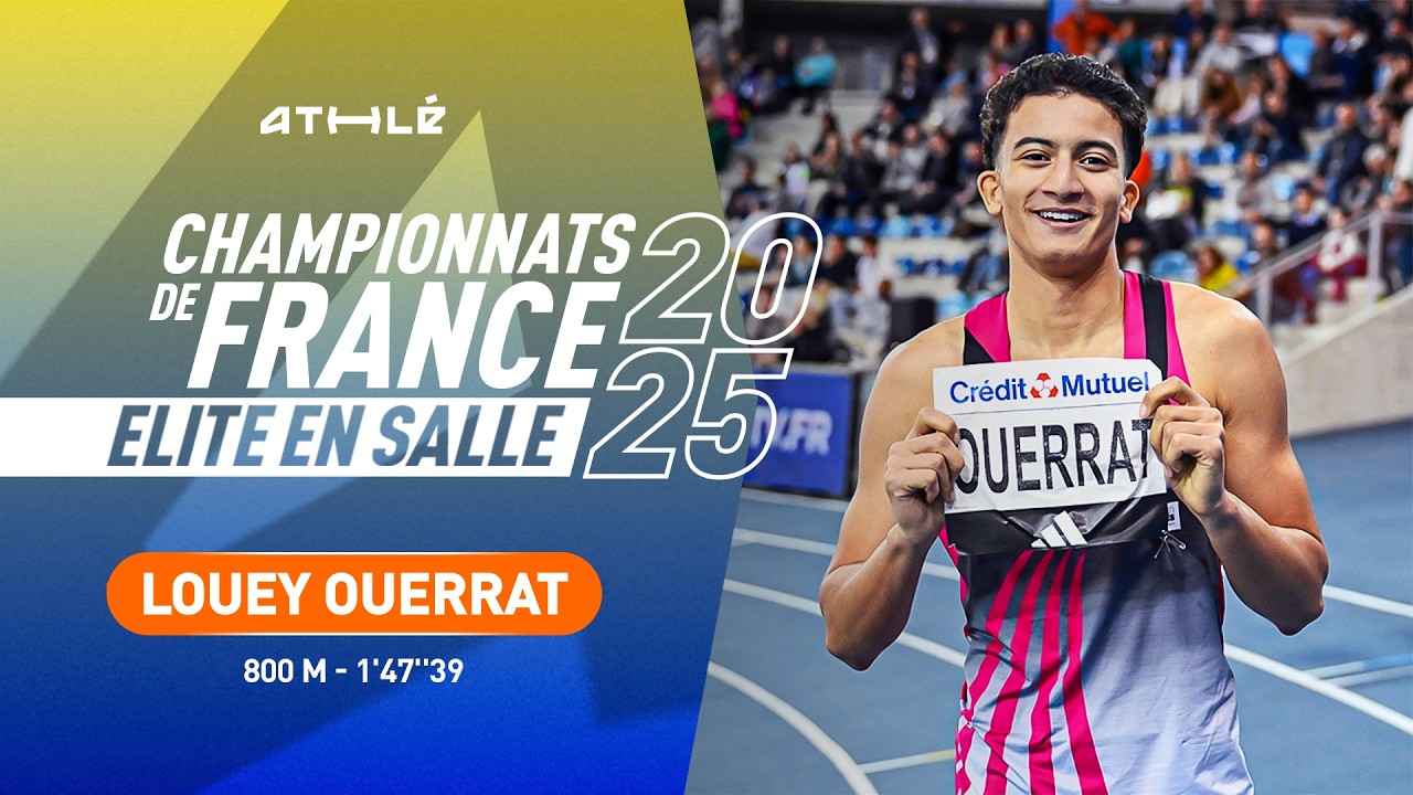 Le retour exceptionnel de Louey Ouerrat qui remporte le 800 m en 1'47''39 | Miramas 2025