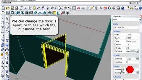 VisualARQ for Rhino [ Doors ]
