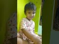 1 and half years boy learning telugu letters