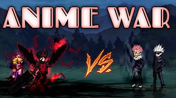 Asta Union Mode V1 & Meliodas Full Assault OP VS Sukuna 1.6.1 & Gojo V7 in Jump Force Mugen