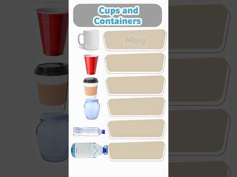 Cups and Containers