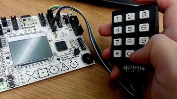 Keypad Demonstration (MSP430F5529 Experimenter Board)