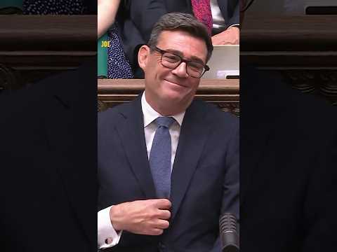 Andy Burnham’s first PMQs starts with a strange welcome
