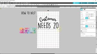 HOW TO NEST-SILHOUETTE STUDIO