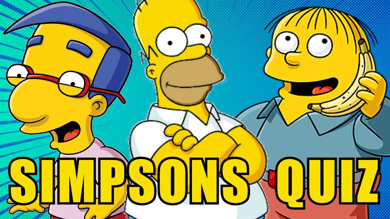 The Ultimate Classic Simpsons Quiz - YouTube