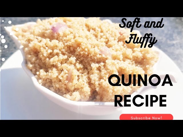 Quinoa Recipe  How To Make Perfect Fluffy Quinoa - Skinnytaste