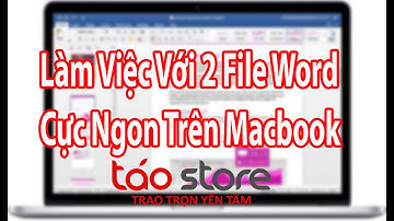 Làm Việc Với 2 File Word Cực Ngon Trên Macbook | Táo Store