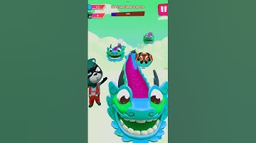 Talking Tom Hero Dash Tutanum Tom Defeats Raccoon With Ultra Jumps Event Challenger Raccoons #Shorts