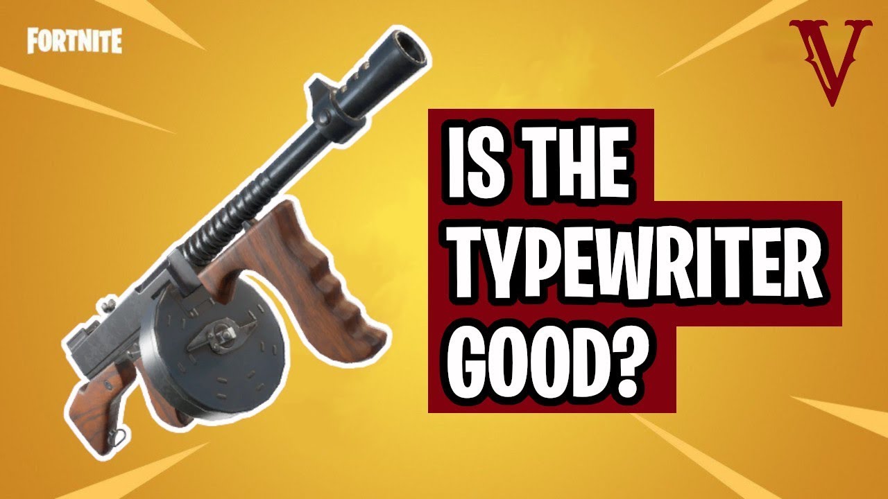 Typewriter Review Fortnite Save the World TeamVASH YouTube