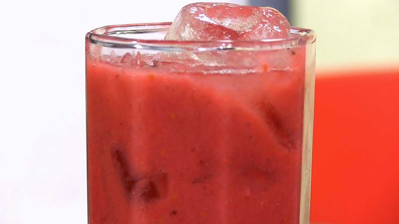 Easy 2 Minute Fruit Smoothie Recipe During Lock Down | Healthy Fruit Smoothie | India Food Network