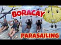 Boracay sea sports activities l amazing parasailing experience in boracay parasailing boracay