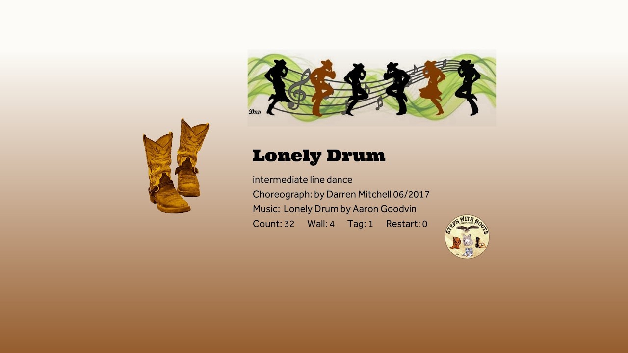 Line Dance - Lonely Drum