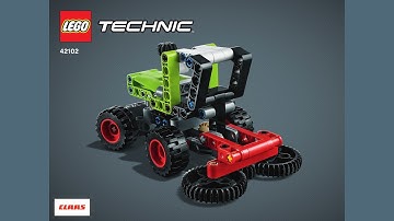 LEGO 42102 Mini CLAAS XERION (4K) - building instructions 2/2