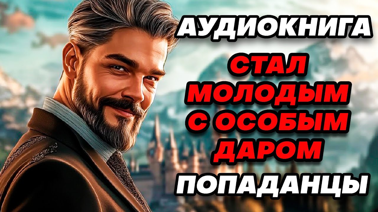 Аудиокнига ПОПАДАНЦЫ: СТАЛ МОЛОДЫМ С ОСОБЫМ ДАРОМ